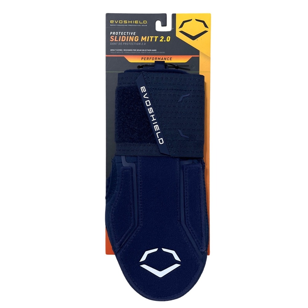 EVOSHIELD‎ Sliding Mitt 2.0 Adult Protective Baseball Softball Gear Navy